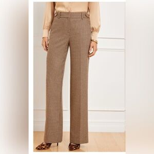 Talbots Tan Checkered Women's Trousers